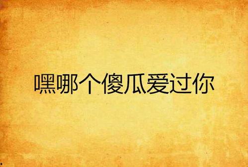 那个傻瓜爱过你,一段意外的爱情旅程